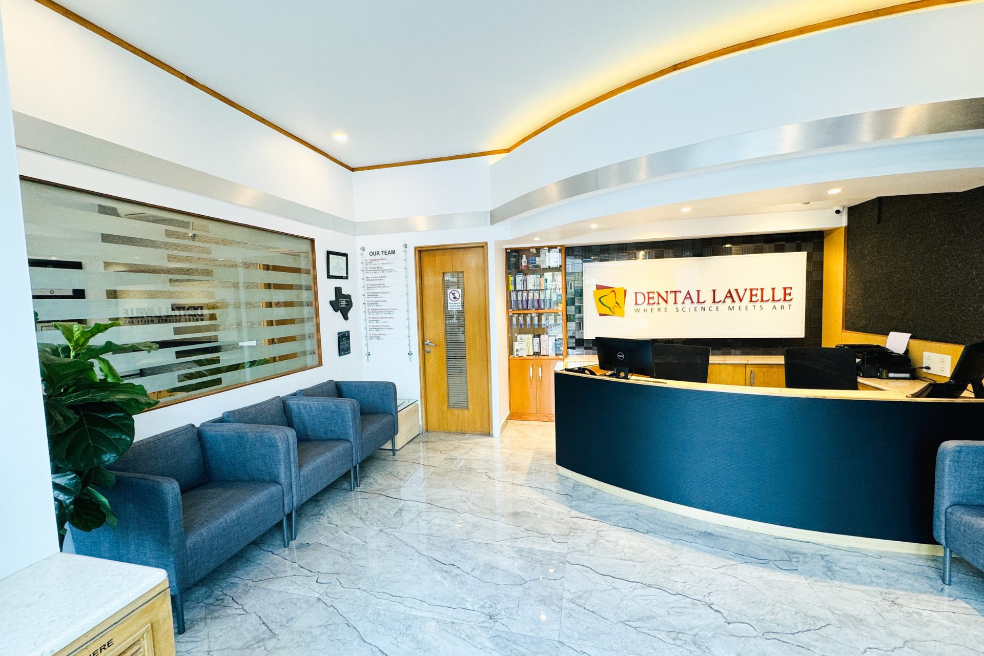 Dental Lavelle Reception Reception