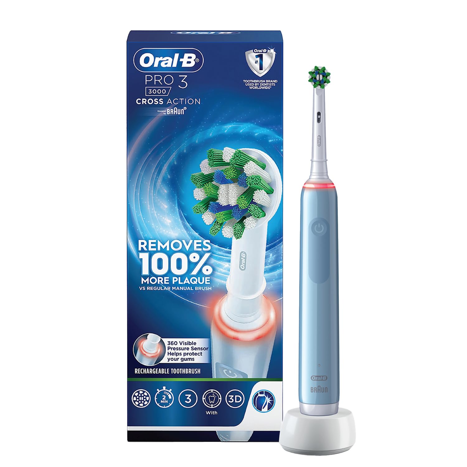 Oral-B Pro 3 Rechargeable Rotating Electric Toothbrush
